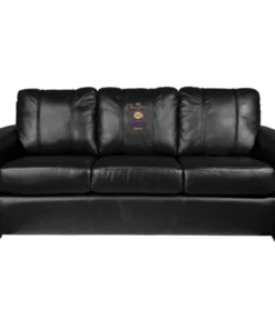 Dreamseat Silver Sofa with Los Angeles Lakers 2020 Champions Logo