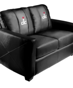 Dreamseat Silver Loveseat with Washington Wizards Secondary