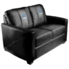 Dreamseat Silver Loveseat with Memphis Grizz Gaming Logo