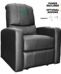 Dreamseat Stealth Power Plus Recliner with Celtics Crossover Gaming Wordmark Green