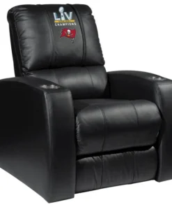 Dreamseat Tampa Bay Buccaneers Primary Super Bowl LV Logo Home Theater Recliner