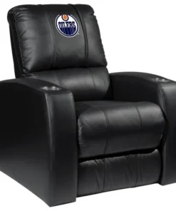 Dreamseat Home Theater Recliner with Edmonton Oilers Logo