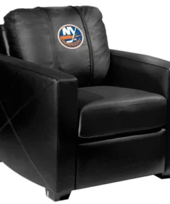 Dreamseat Silver Club Chair with New York Islanders Logo