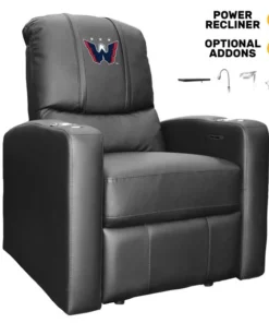 Dreamseat Stealth Power Plus Recliner with Washington Capitals Gaming Icon Logo