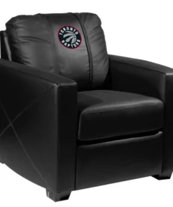 Dreamseat Silver Club Chair with Toronto Raptors Logo