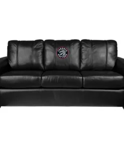 Dreamseat Silver Sofa with Toronto Raptors Logo