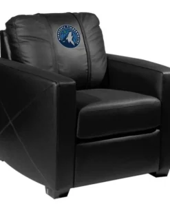 Dreamseat Silver Club Chair with Minnesota Timberwolves Primary Logo