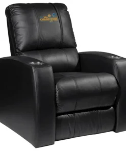 Dreamseat Home Theater Recliner with Golden State Warriors Champions Logo
