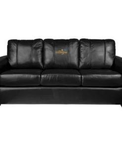 Dreamseat Silver Sofa with Golden State Warriors Champions Logo