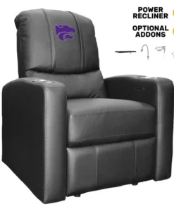 Dreamseat Stealth Power Plus Recliner with Kansas State Wildcats Logo
