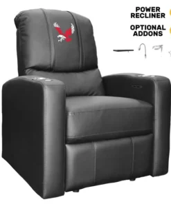 Dreamseat Stealth Power Plus Recliner with Eastern Washington Eagles with Solo Logo