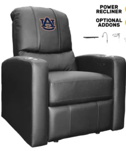 Dreamseat Stealth Power Plus Recliner with Auburn Tigers Logo
