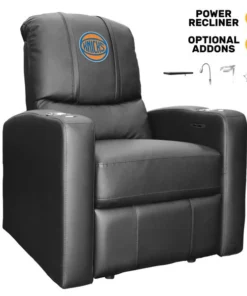 Dreamseat Stealth Power Plus Recliner with New York Knicks Secondary