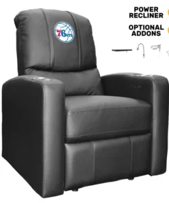 Dreamseat Stealth Power Plus Recliner with Philadelphia 76ers Primary