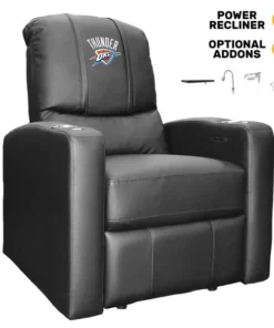 Dreamseat Stealth Power Plus Recliner with Oklahoma City Thunder Logo