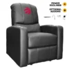 Dreamseat Stealth Power Plus Recliner with Toronto Raptors Primary Red Logo
