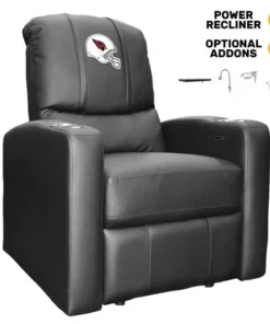 Dreamseat Stealth Power Plus Recliner with Arizona Cardinals Helmet Logo