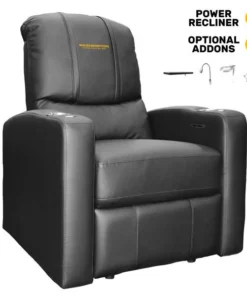 Dreamseat Stealth Power Plus Recliner with Washington Football Team Primary Logo