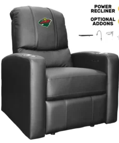 Dreamseat Stealth Power Plus Recliner with Minnesota Wild Logo