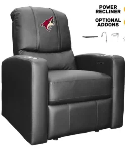 Dreamseat Stealth Power Plus Recliner with Arizona Coyotes Logo