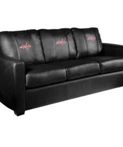 Dreamseat Silver Sofa with Washington Capitals Logo