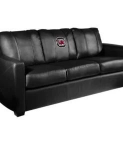 Dreamseat Silver Sofa with South Carolina Gamecocks Logo