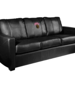Dreamseat Silver Sofa with Montana Grizzlies Logo