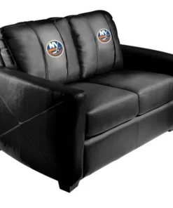 Dreamseat Silver Loveseat with New York Islanders Logo