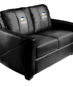 Dreamseat Silver Loveseat with Georgia Southern University Logo
