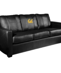 Dreamseat Silver Sofa with California Golden Bears Logo