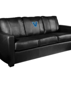 Dreamseat Silver Sofa with Villanova Wildcats Logo