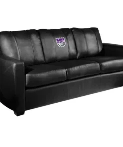 Dreamseat Silver Sofa with Sacramento Kings Secondary Logo