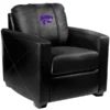 Dreamseat Silver Club Chair with Kansas State Wildcats Logo
