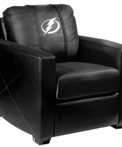Dreamseat Silver Club Chair with Tampa Bay Lightning Logo