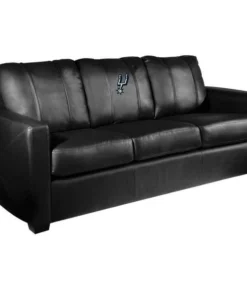 Dreamseat Silver Sofa with San Antonio Spurs Primary Logo