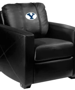 Dreamseat Silver Club Chair with BYU Cougars Logo