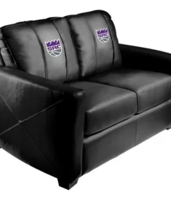 Dreamseat Silver Loveseat with Sacramento Kings Secondary Logo