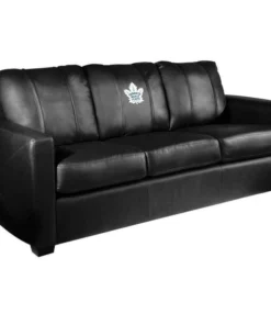 Dreamseat Silver Sofa with Toronto Maple Leafs Logo