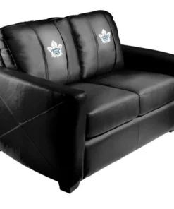 Dreamseat Silver Loveseat with Toronto Maple Leafs Logo