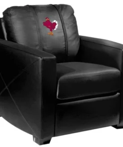 Dreamseat Silver Club Chair with Virginia Tech Hokies Stand Logo