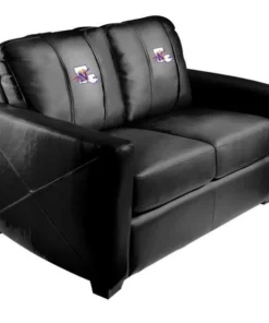 Dreamseat Silver Loveseat with Northwestern State Demons Logo