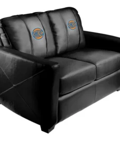 Dreamseat Silver Loveseat with New York Knicks Secondary