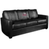 Dreamseat Silver Sofa with Alabama Crimson Tide Elephant Logo