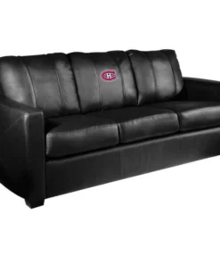 Dreamseat Silver Sofa with Montreal Canadiens Logo