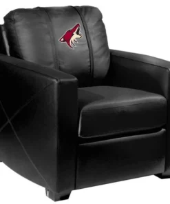 Dreamseat Silver Club Chair with Arizona Coyotes Logo