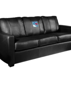 Dreamseat Silver Sofa with New York Rangers Logo
