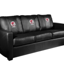 Dreamseat Silver Sofa with University of Tampa Alumni Logo
