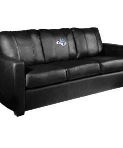 Dreamseat Silver Sofa with Gonzaga Bulldogs Logo