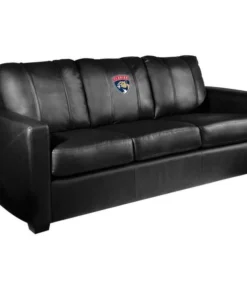Dreamseat Silver Sofa with Florida Panthers Logo