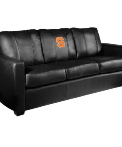 Dreamseat Silver Sofa with Syracuse Orange Logo